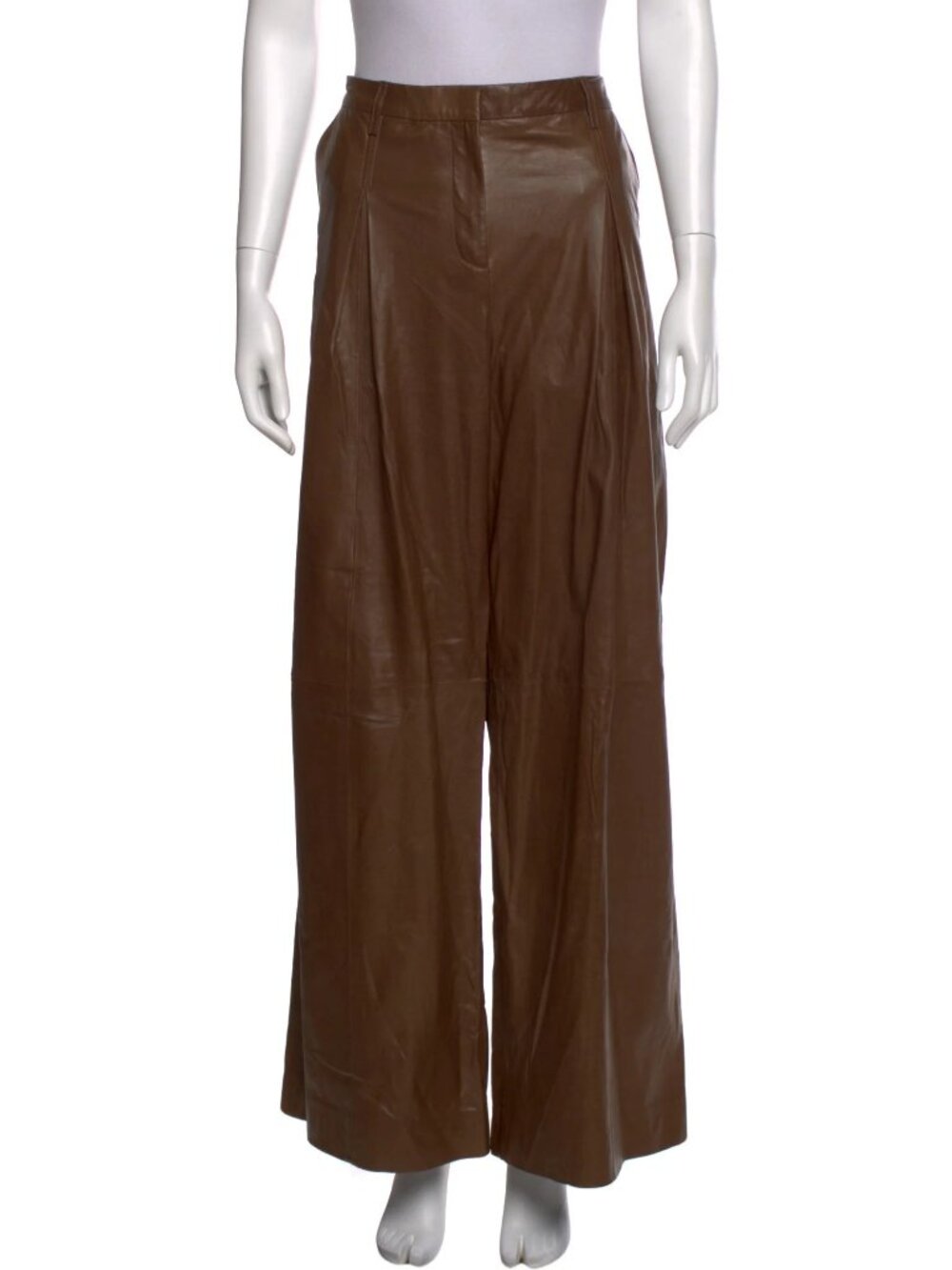 TWP Leather Pants - Wide Leg
